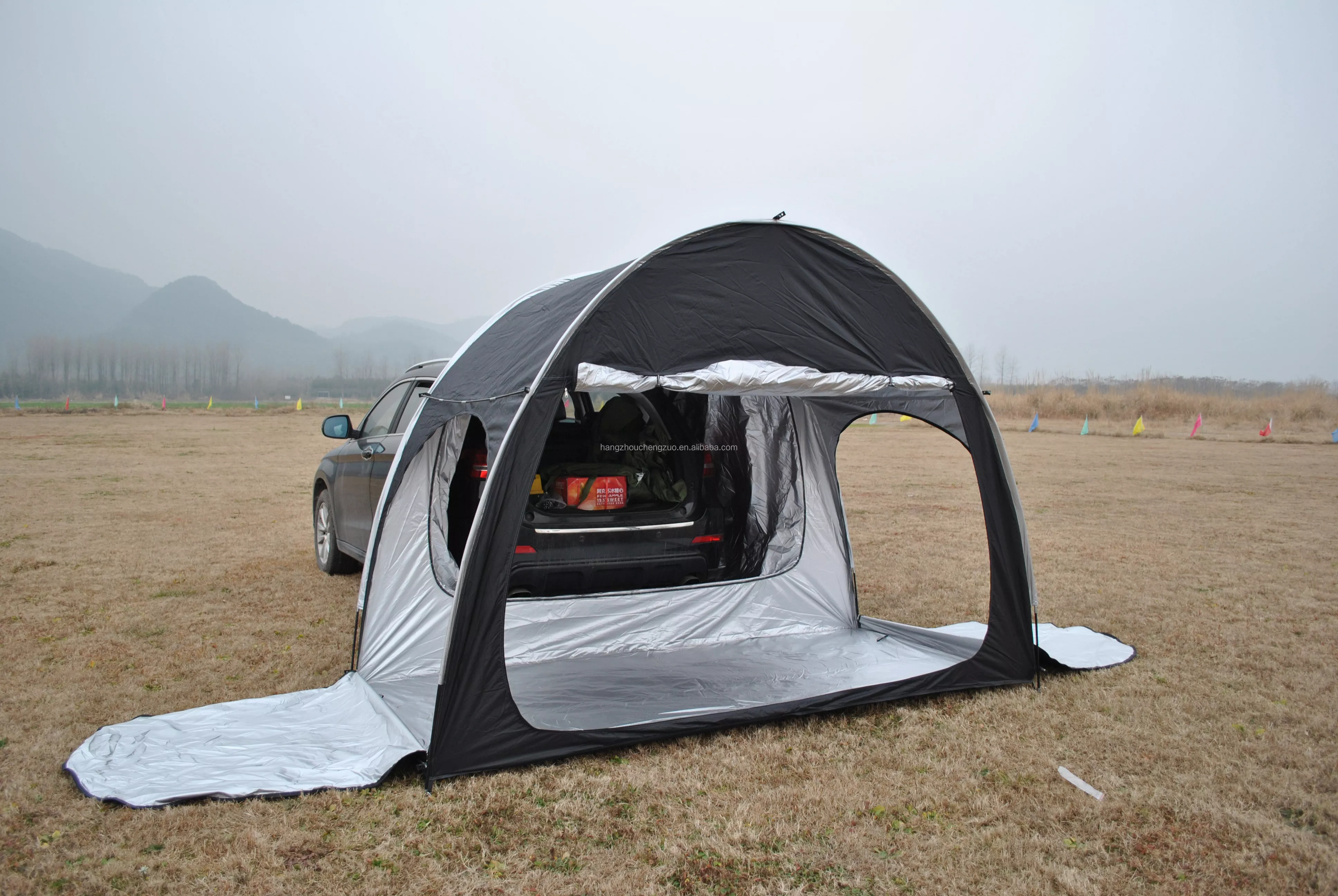Cheap Goat Tents CZX 557 Car Awning Sun Shelter tent,SUV Rear Tent,Portable Waterproof car rear tent can be used as bike tent or storage tent   